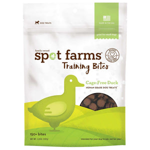 Spot Farms Friandises d'entraînement pour chiens au canard élevé sans cage