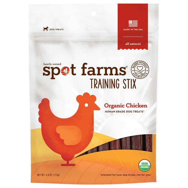 Spot Farms Organic Chicken Training Stix Dog Treats
