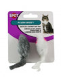 Ethical Pet Spot Plush Mice Cat Toy, 2-pack
