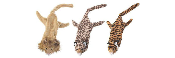 Ethical Pet Spot Jouet pour chien en peluche Skinneeez chat de la jungle, personnage variable, 25 pouces