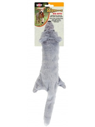 Ethical Pet Spot Skinneeez Big Bite Wolf Dog Toy, 19.5-in
