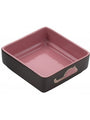 Ethical Pet Spot Four Square Cat Dish, Pink, 5-in