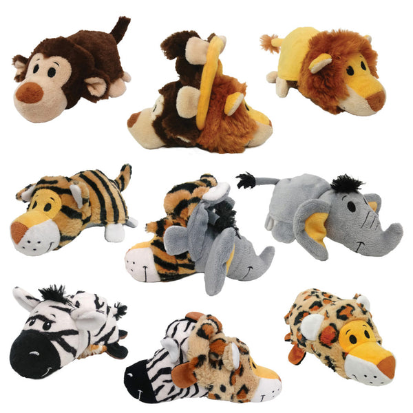 Ethical Pet Spot Jouet pour chien Flip A Zoo Wildlife, Personnage variable