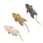 Ethical Pet Spot Flat Mouse Frankie with Catnip Cat Toy, Color Varies, 5.5-in