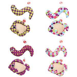 Ethical Pet Spot Jouet Chat Catch N Release avec herbe à chat, couleur variable