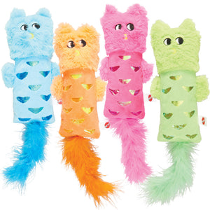 Ethical Pet Spot Jouet Hug N Kick Shimmer Glimmer pour chat, couleur variable