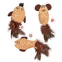 Ethical Pet Spot Corkies Toy with Catnip Cat Toy, Color Varies