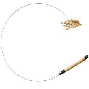 Ethical Pet Spot Holiday Cat Prancer Teaser Wand Cat Toy, Color Varies, 44-in