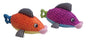 Ethical Pet Spot Plush Nubbins Poisson Jouet pour chien, Couleur variable, 10-in
