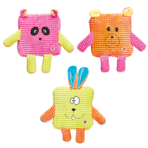 Ethical Pet Spot Calypso Cuties Square Dog Toy, Character Varies, 7-in
