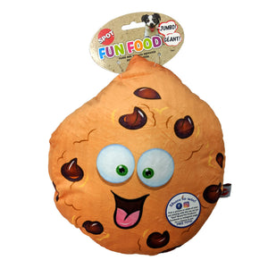 Ethical Pet Spot Fun Food Chocolate Chip Cookie Dog Toy