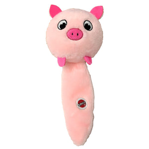 Ethical Pet Spot Squish & Squeak Pig Dog Toy, 10-in
