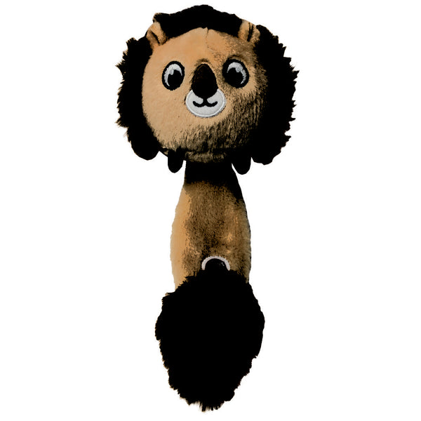 Ethical Pet Spot Squish & Squeak Lion Dog Toy, 10-in