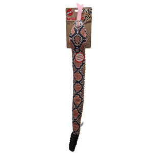 Ethical Pet Spot Rattler Snake Dog Toy, 24-in