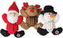 Ethical Pet Spot Holiday Knot For Nothing Dog Toy, Character Varies, 6.5-in