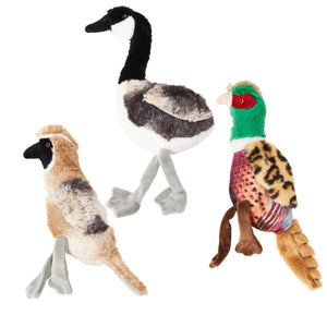 Ethical Pet Spot Bird Calls Plush Dog Toy, Color Varies, 12-in
