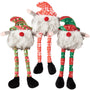 Ethical Pet Spot Holiday Gnomes Long Leg Dog Toy, Color Varies, 21-in