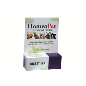 HomeoPet Multi Species Digestive+ Pet Supplement, 15-mL