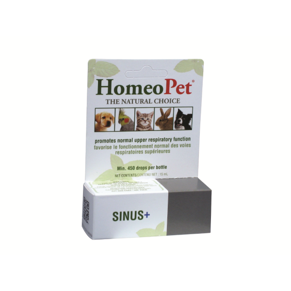 HomeoPet Complément pour animaux Multiespèces Sinus+, 15 mL