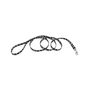 Laisse pour chien Styles, os noirs