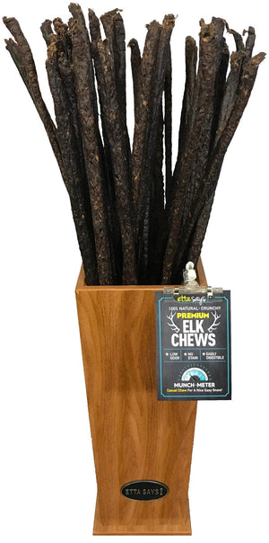 Etta Says! Premium 3' Crunchy Elk Dog Chews