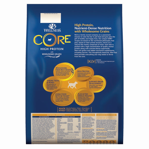 Wellness CORE Wholesome Grains High Protein Puppy Dry Dog Food