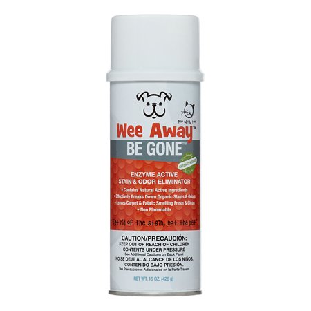 Wee Away Be Gone Ultimate Pet Stain Odor Eliminator Remover for Dogs Cats