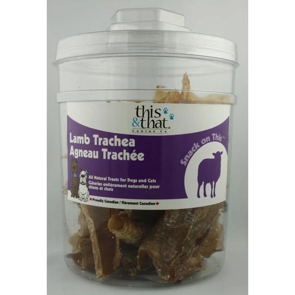 This & That Snack Station Lamb Trachea Dog Treats, 1-count