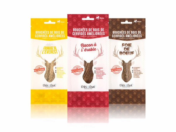 This & That Everest Cheese Enhanced Antler Chew Dog Treats