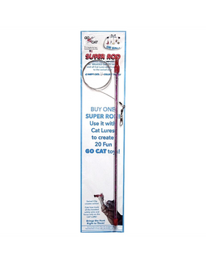 Go Cat Da Super Rod Cat Toy