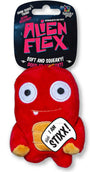 Spunky Pup Alien Flex Plush Stixx Dog Toy