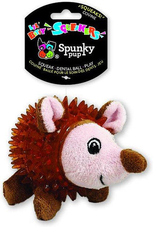 Spunky Pup Jouet hérisson Lil' Bitty Squeakers pour chien