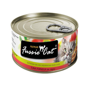 Fussie Cat Premium Tuna in Aspic Grain-Free Wet Cat Food Can