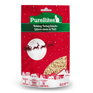 PureBites Holiday Turkey Freeze-Dried Dog Treats, 0.81-oz