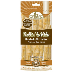 Fieldcrest Farms Nothin' to Hide Twist Stix Peanut Butter Dog Treats