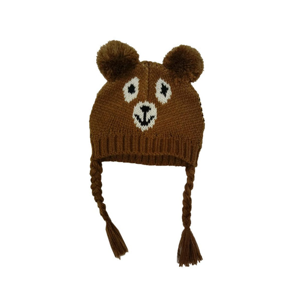 Ethical Pet Brown Bear Knit Hat for Dogs