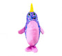 Outward Hound Floatiez Narwhal Dog Toy, Purple