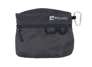 RC Pets Quick Grab Dog Treat Bag, Heather Black