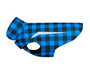 RC Pets Shasta Dog Coat, Blue Buffalo Plaid