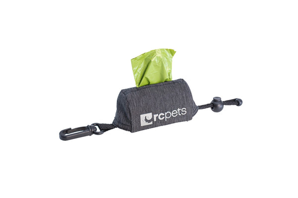 RC Pets P.U.P Dog Poop Bag Dispenser, Heather Black