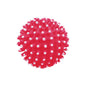 Rascals Vinyl Spiny Ball Dog Toy, Pink, 3-in