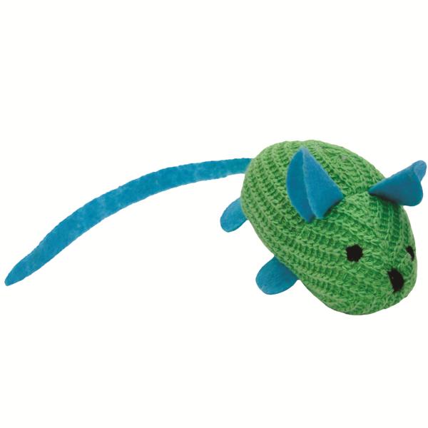 Turbo Jingle Mouse Cat Toy, 7.75-in