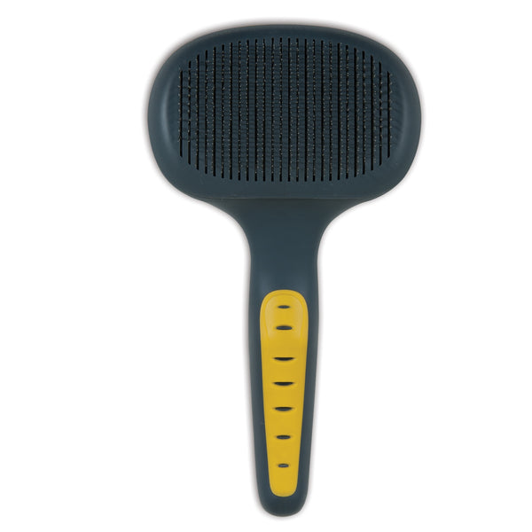 JW Pet Gripsoft Self-Cleaning Slicker Cat Brush