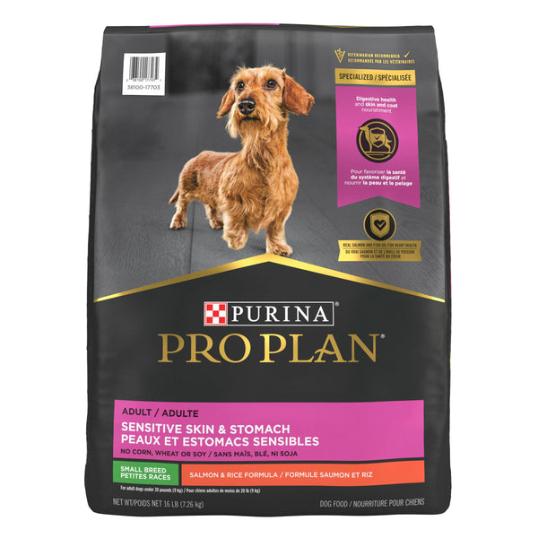 Purina Pro Plan Focus Petite Race Adulte Peau Sensible & Estomac Sensible Croquettes pour chien