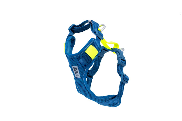 RC Pets Moto Control Dog Harness, Arctic Blue/Tennis