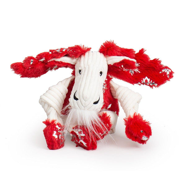 HuggleHounds Puttin' on the Glitz Moose Knottie Dog Toy