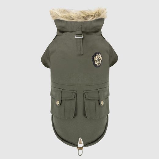 Canada Pooch Parka de l'armée de l'Alaska pour chien, vert armée