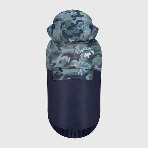 Canada Pooch The 360 Dog Jacket, Green Camo