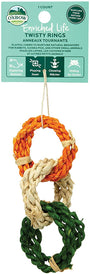 Jouet pour petits animaux Oxbow Twisty Rings