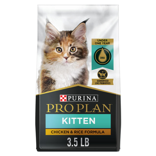 Purina Pro Plan Focus Kitten Poulet et Riz Croquettes pour chatons